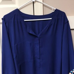 NYDJ Blue blouse